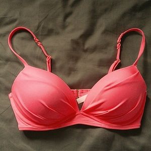 2/$25 Victoria Secret Neon Pink Swim Bra Top